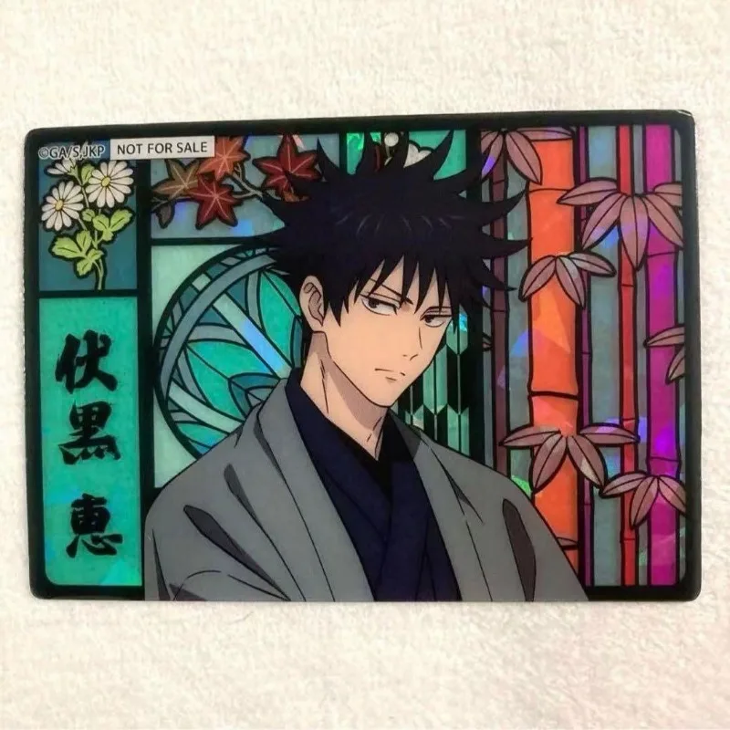 Jujutsu Kaisen Satoru Gojo Fushiguro Megumi Yuji Itadori Colorful Card Anime Peripheral Cute Cartoon Acrylic Stand Kawaii Goods