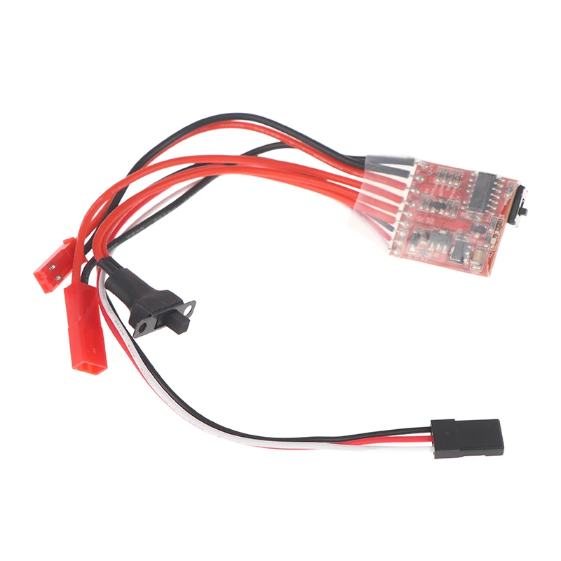 1Piece Micro ESC 10A 15A 20A 30A Brushed ESC RC ESC Electric Speed Controller For Mini 1/16 1/18 1/24 RC Car Boat Tank W/Brake