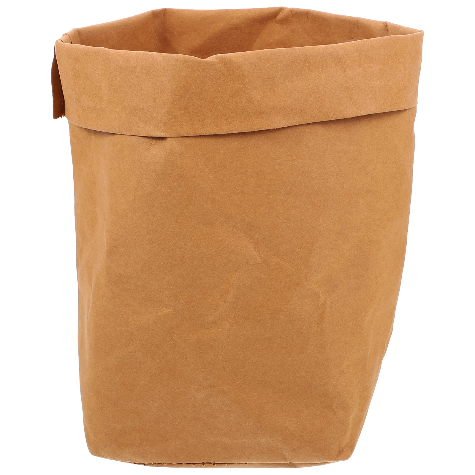 

Paper 12x12 Brown Reusable Washable Bread Fruit Storage Paper Bags Lunch Grocery Sandwich Food Packaging