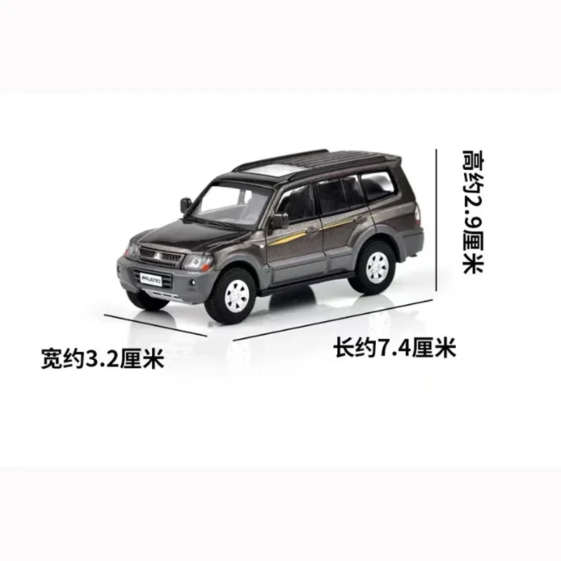 XCARTOYS Diecast 1/64 Scale Pajero 3rd Generation Alloy Car Models Adult Boy Toys Collectibles Souvenirs Gifts Static Ornaments