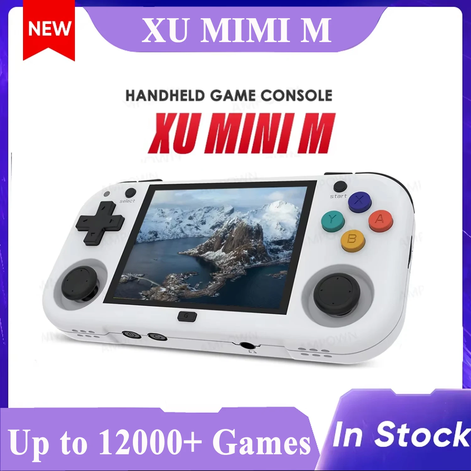 2025 XU MINI M Handheld Game Console 2.8'' Screen Linux OS MINIM Retro Simulator Video Player Portable Console Children Gifts