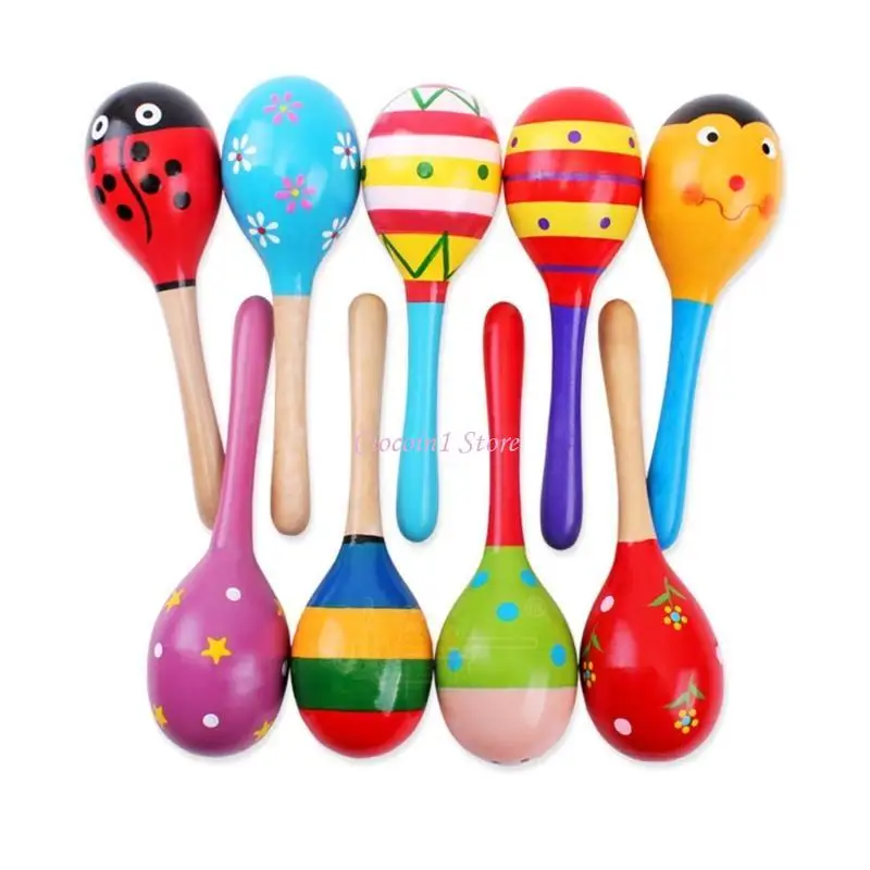 Y1UB Rasseln Ei Shaker Kinder Shaker Sand Hammer Spielzeug Interaktives Spielzeug Mini Tragbare