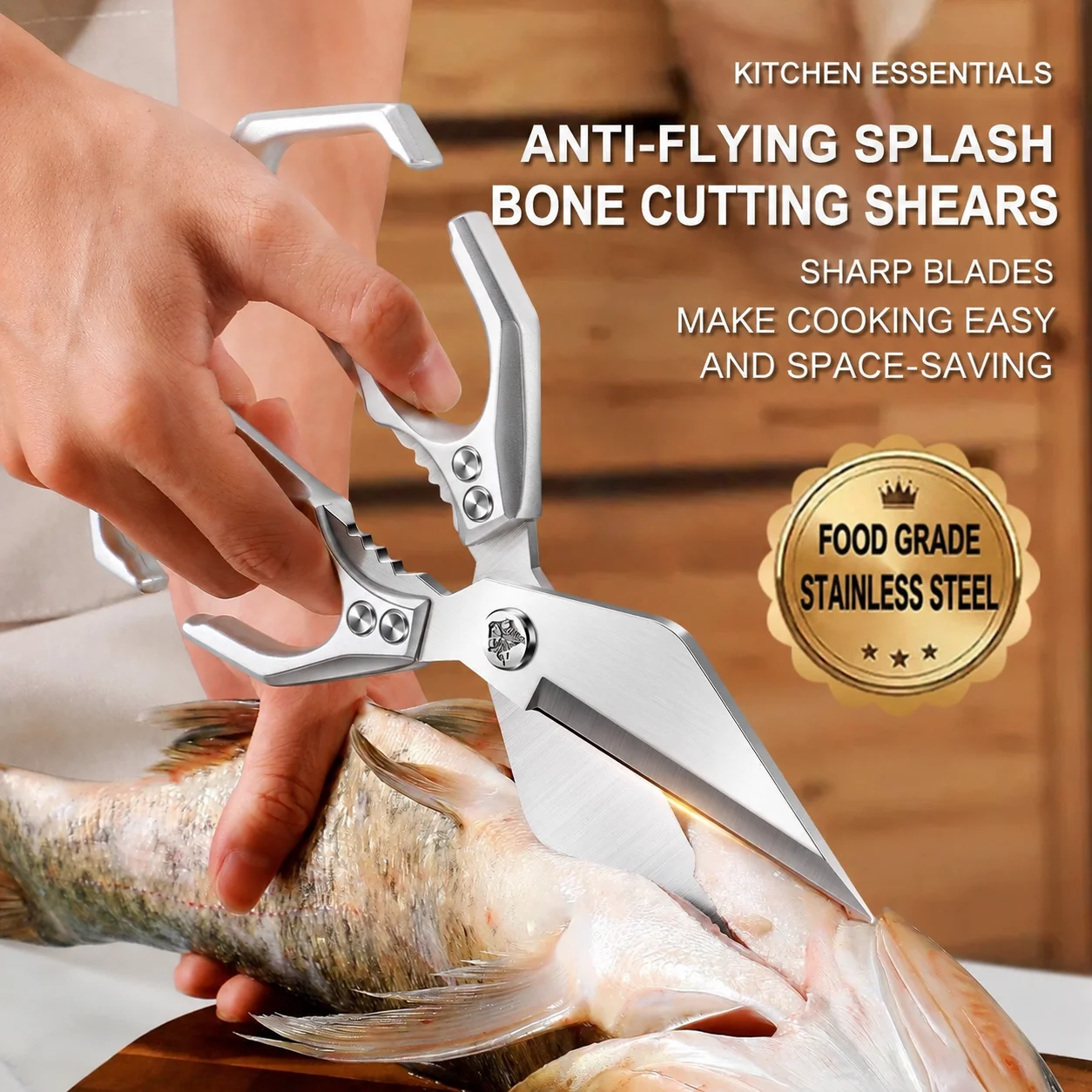 Ultrascharfe Küchenschere für – Commercial Kitchen In Home Bewertung und Preis
