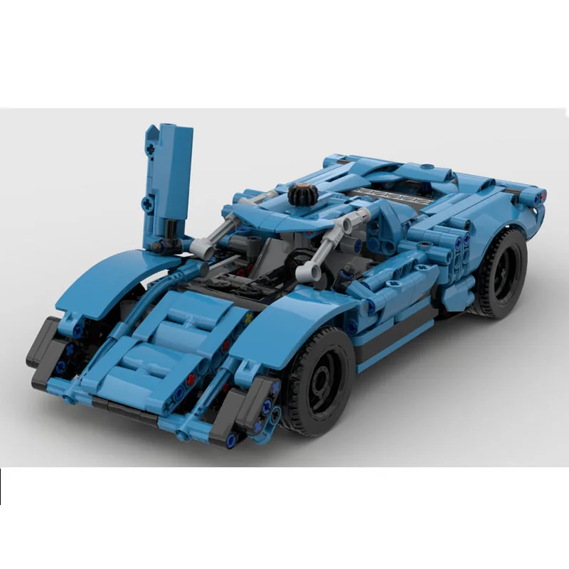 

MOC-251881 New Classic Sports Iconic Supercar Racing Building Block Model 623 Parts MOC Boys Children's Birthday Toy Gift