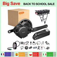 BAFANG 1000W Mid Drive Ebike Conversion Kit, BBS-HD/BBS03 CAN Upgraded 48V M615 Motor Kit with 46T Chainring 20Ah 960Wh Battery