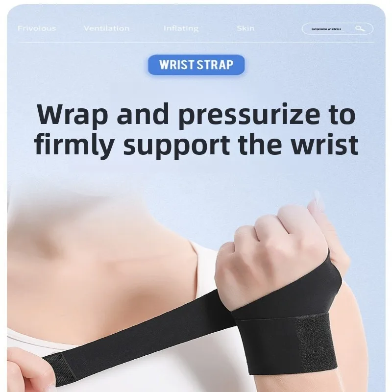 Lightweight Wrist Support with Thumb Loop for Sports Gym Volleyball Tennis Women Breathable