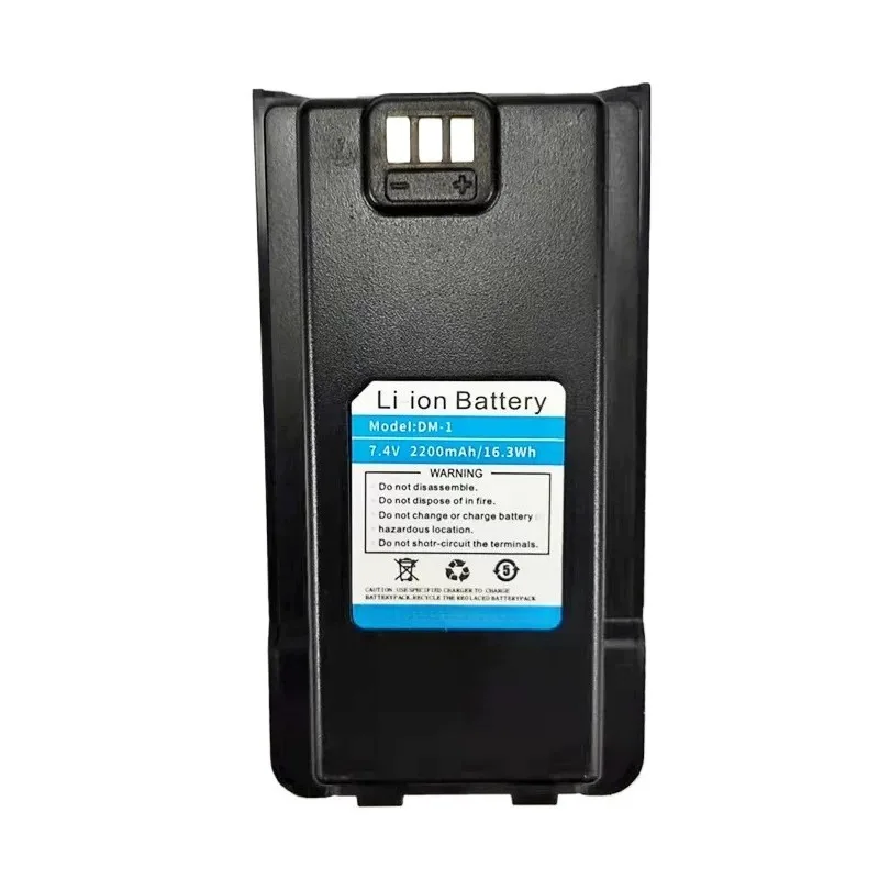 New DM-1 for Baofeng DM-1701 DM-1701A Walkie Talkie Battery 7.4V 2200mAh Li-ion Replacement Long Endurance Digital Battery