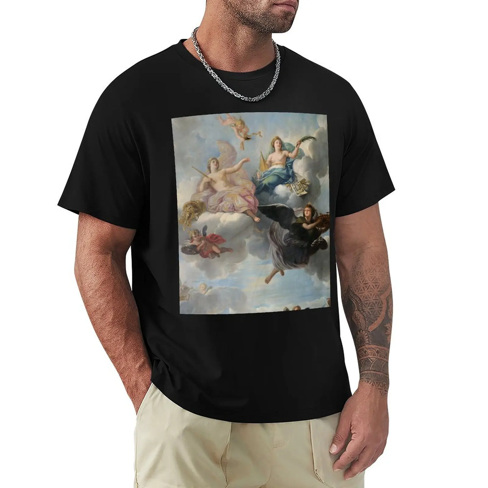 Figure of the Royal Magnificence, Immortality and Progress in the Fine Arts by René Antoine Houasse T-Shirt