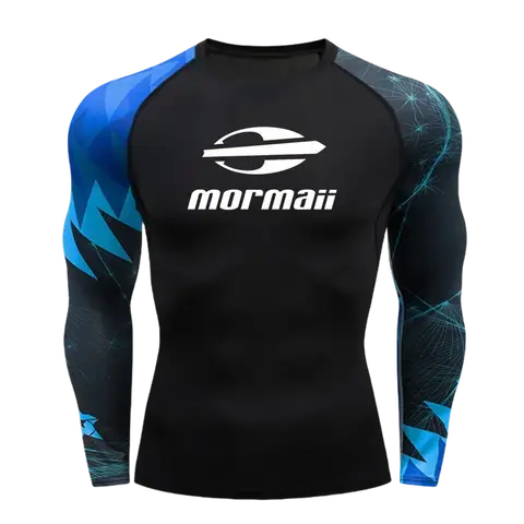 Compression Long Sleeve T Shirt Men Elastic Training T-shirt Gym Fitness Workout Tights Sport Jersey Athletic Running Shirt Men