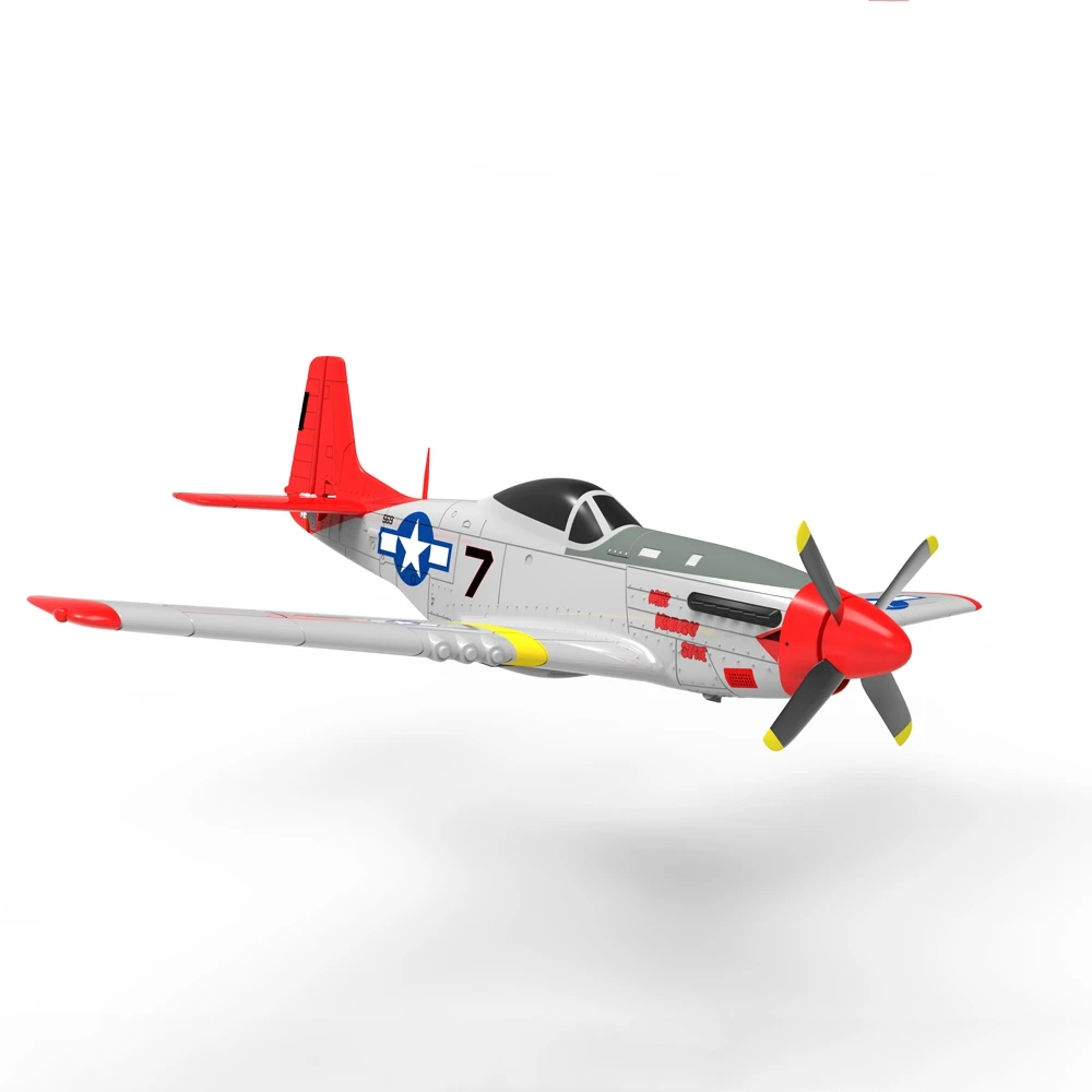 

VolantexRC 768-1 Mustang P-51D 750mm Wingspan EPO Warbird RC Airplane RTF - RTF