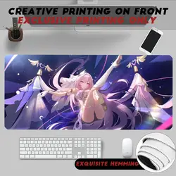 Video Games Honkai Impact 3rd Cute Elysia Mouse Pad Non-Slip Rubber Edge locking mousepads Game play mats for notebook PC computer