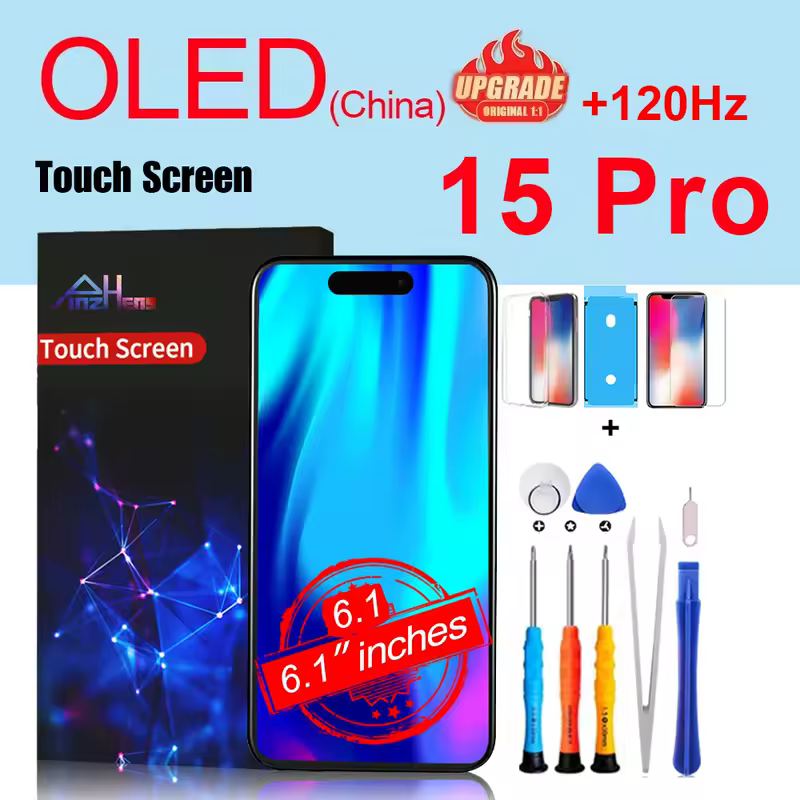 PINZHENG High Quality Screen INCELL LCD OLED For iPhone 14 Pro 15 Plus 13 Pro Max Display For iPhone Replacement With Tools - Image 35