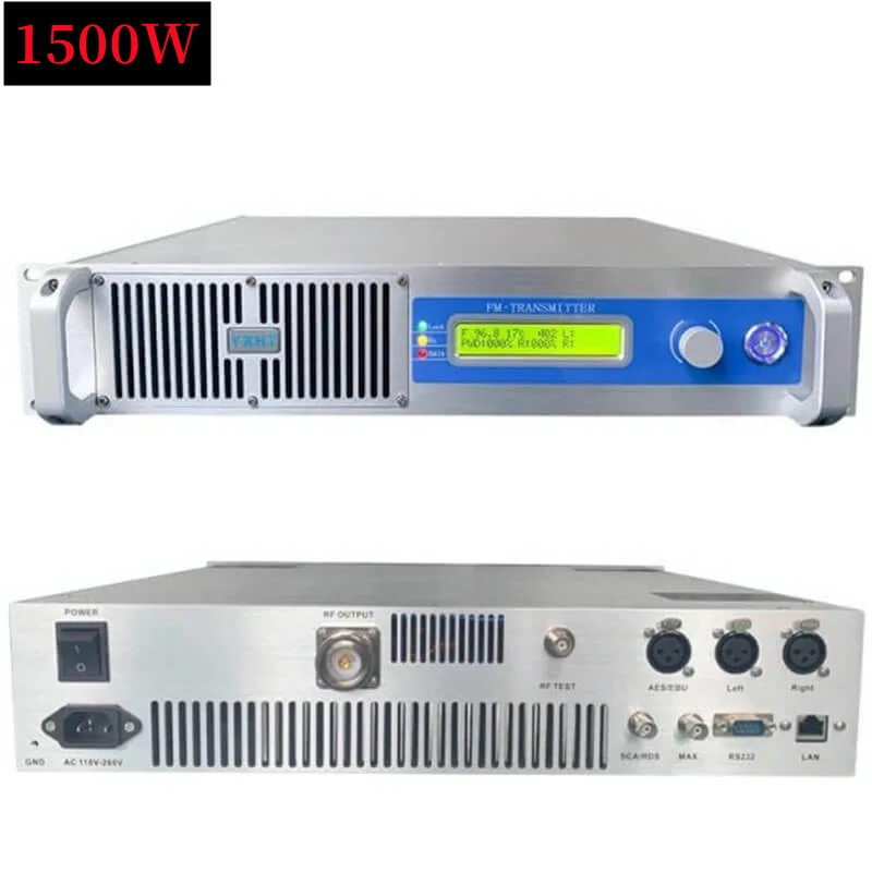 

Broadcast Transmitter 1500 Watt Fm Transmitter 1500W