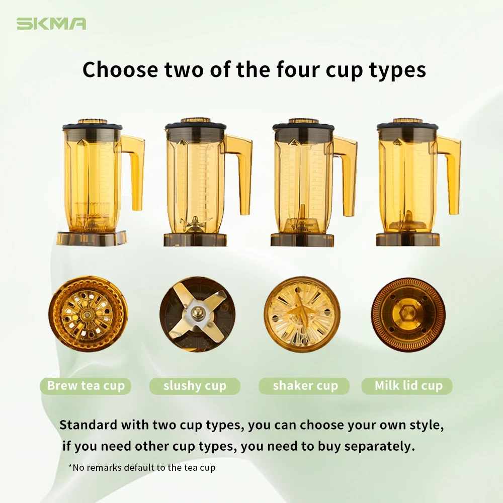 Multi-Functional Commercial High Speed Juice Mixer Heavy Duty Beverage Smoothie Teapresso Blender Machine With Tap