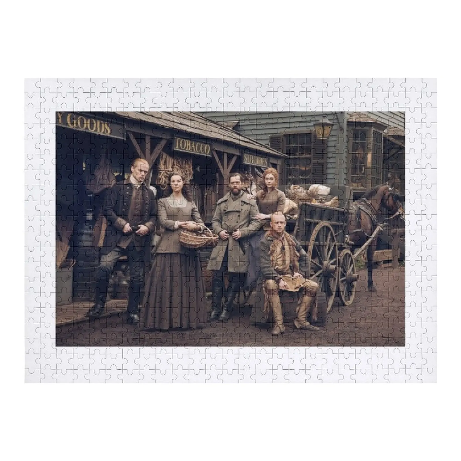 

Пазл Claire Outlander, настраиваемый подарок ребенку, деревянный пазл с именем на заказ