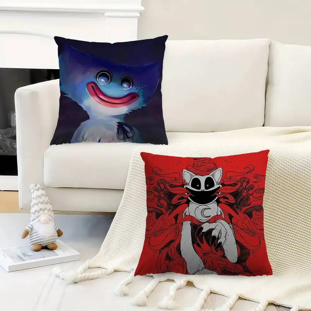 P-Poppy-ys Game Playtime-es Pillowcase Toon Gift Cushion Cover Bedroom Home Sofa Chair Seat Decor Pillow Case