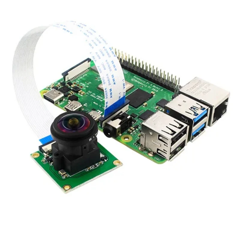 5MP OV5647 para módulo de câmera Raspberry Pi com lente grande angular