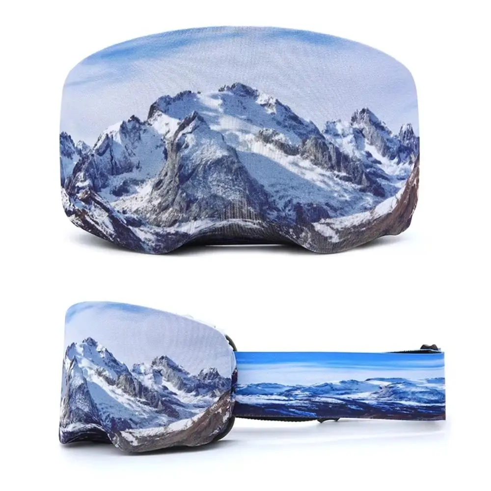 

Dust-proof Ski Glasses Cover Scratch-Proof Protective Gear Skiing Eyewear Covers Skiing Lens Cool Design