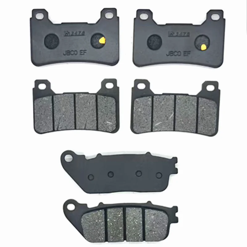 Motorcycle Front & Rear Brake Pads For HONDA CB1000R C-ABS Model 12 13-16 CB1000R Non ABS Model 2009-2016 CB 1000R CB1000 R