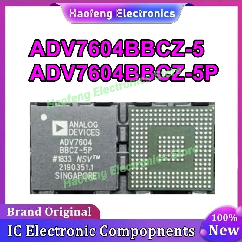 

2 шт. ADV7604BBCZ-5 ADV7604BBCZ-5P ADV7604 BBCZ-5 ADV7604 BBCZ-5P чипсет BGA IC новый оригинальный на складе
