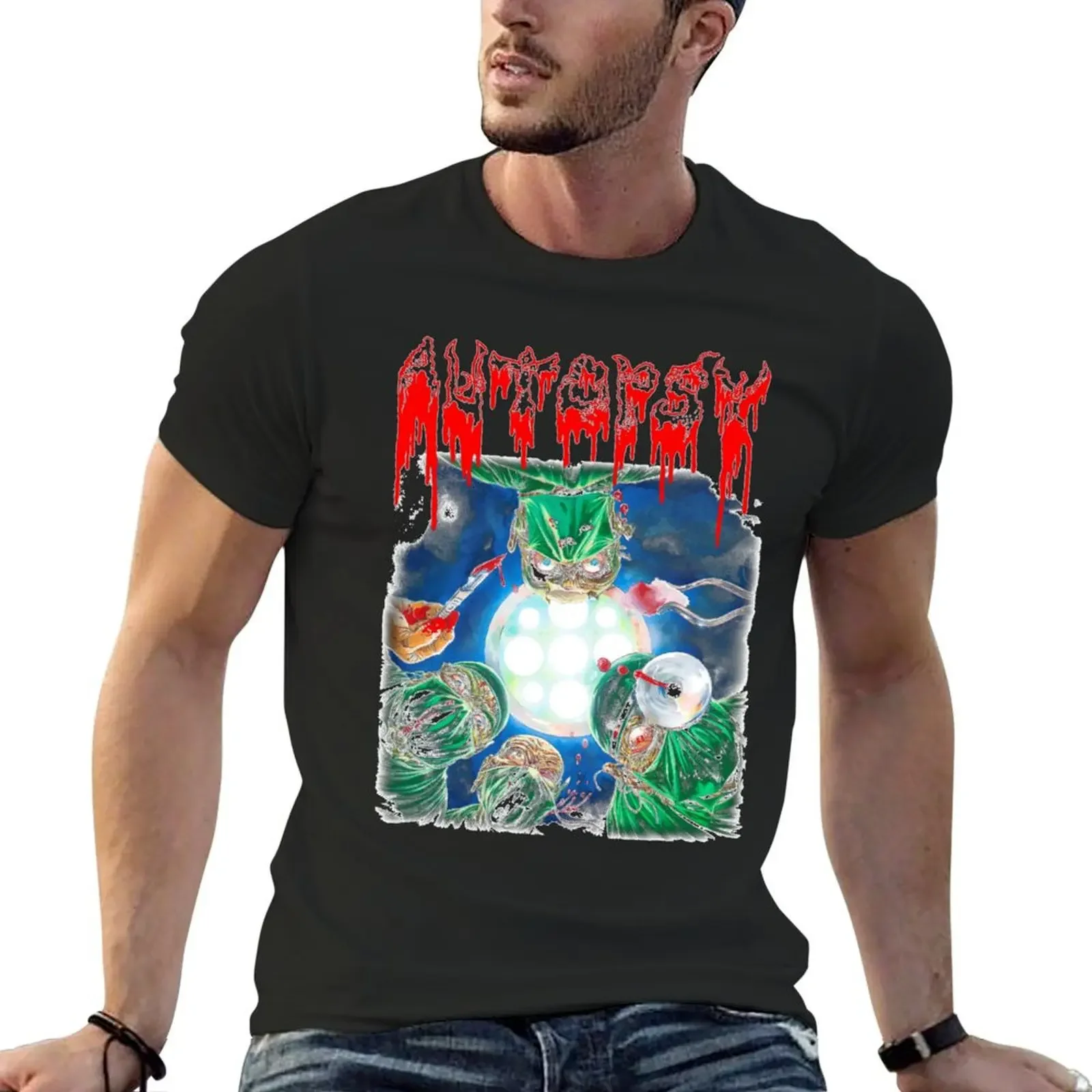 

Severed Survival by Autopsy - Classic Old School Death Metal T-Shirt cheap stuff plus size clothes t shirt men