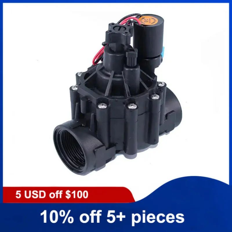 1-1/2'' Irrigation Solenoid Valve 220V 12V 24V DC Latching Solenoid Valve With Flow Regulation For Agricultural Irrigation