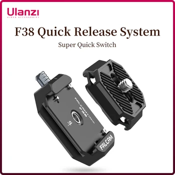 Ulanzi FALCAM F38 Universal Arca-Swiss Mount Quick Release System Plate Clamp Quick Switch Kit for DSLR Camera Gimbal Tripod