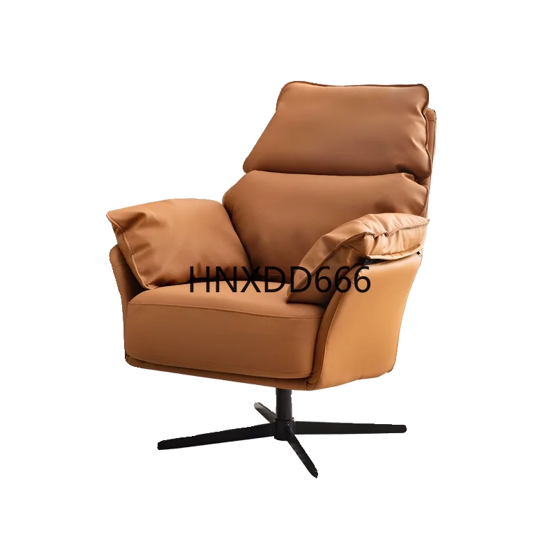 

Single rotating lazy sofa chair Modern simple small apartment leisure chair