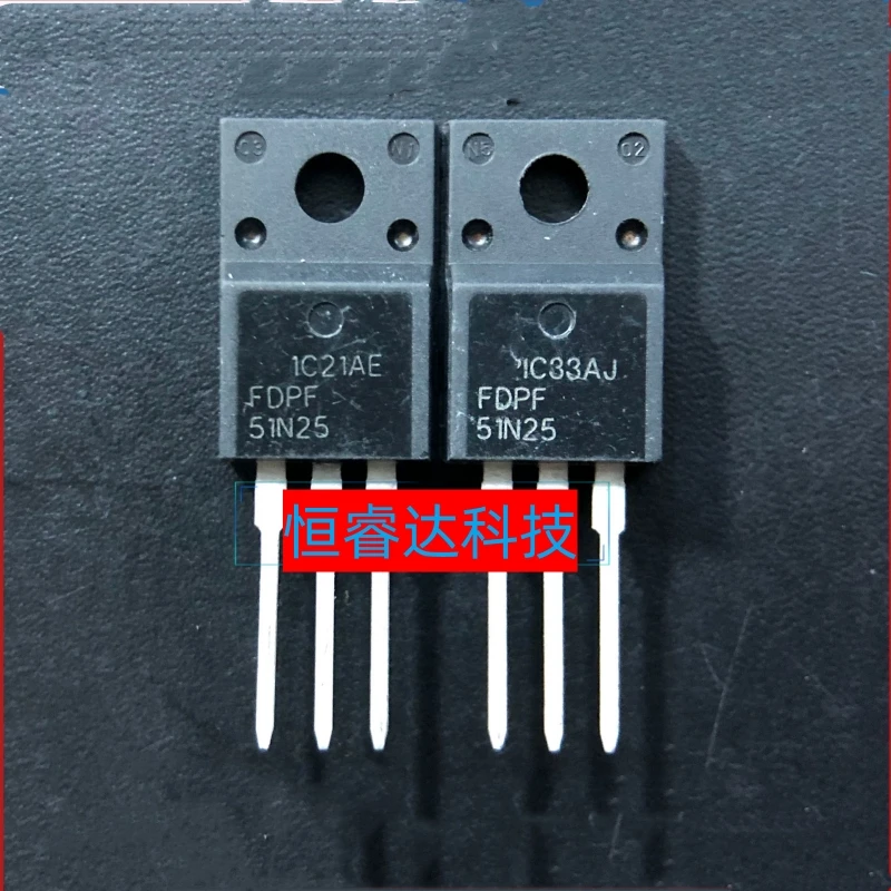 Free Shipping 50pcs/lots FDPF51N25 51N25 TO-220 IC In stock