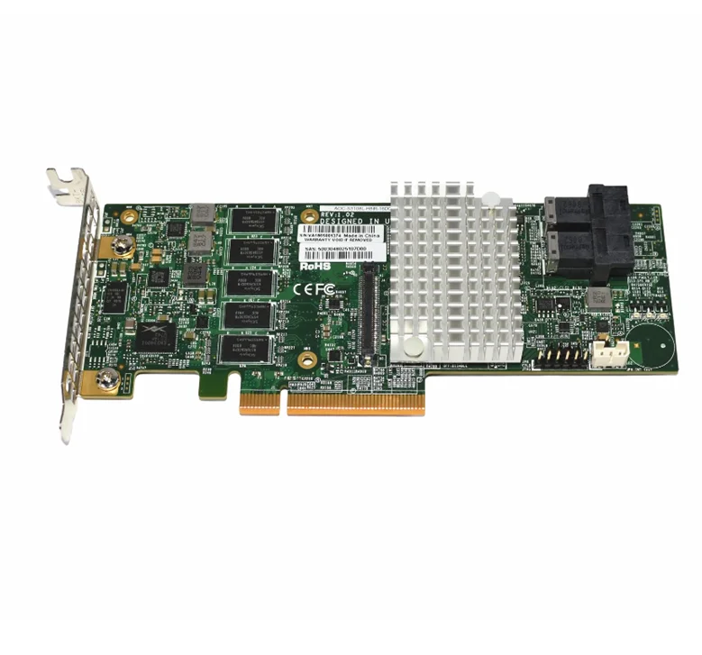 

FOR SUPERMICRO AOC-S3108L-H8IR-16DD 2GB 8-Port SAS3 12Gbps PCI-e 3.0 RAID Controller