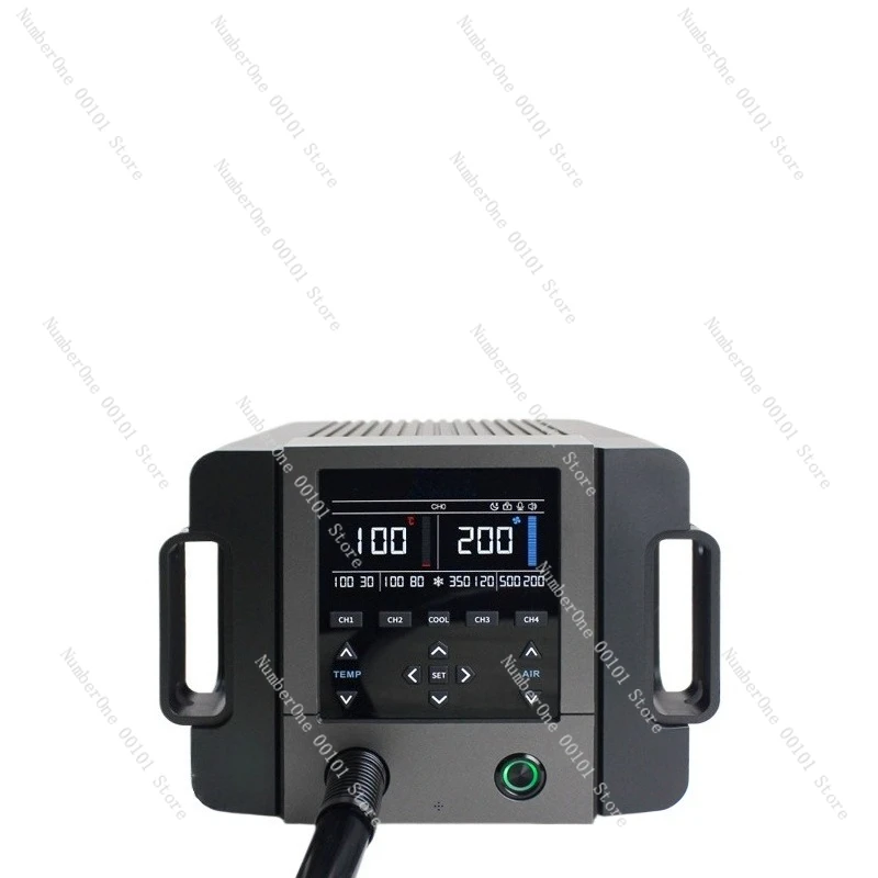 

Hot air gun 1300W high power digital display adjustable temperature mobile phone maintenance hot air dismantling welding table