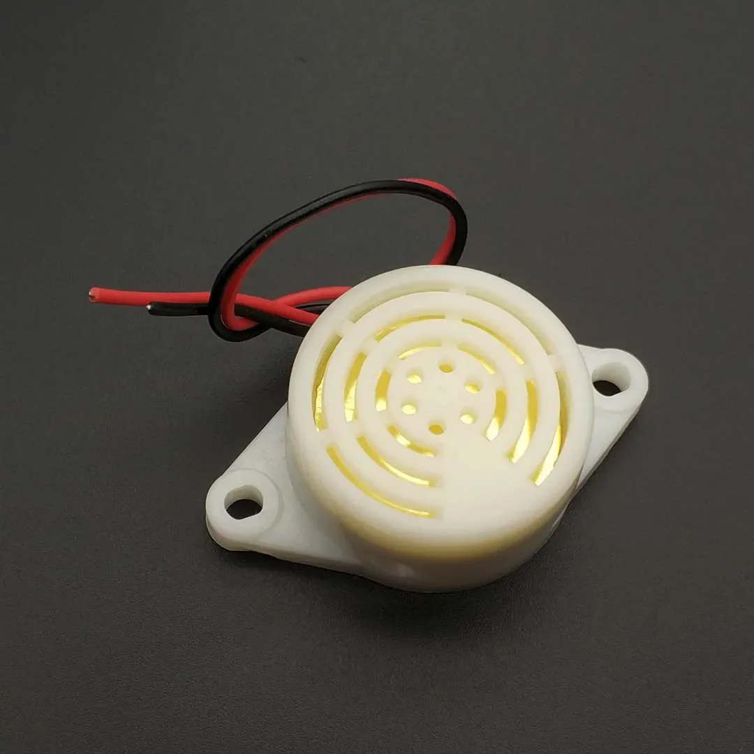 Alarme 95DB à décibels élevés 3-24V 12V Buzzer électronique Bip intermittent continu pour SFM-27 Ardu37