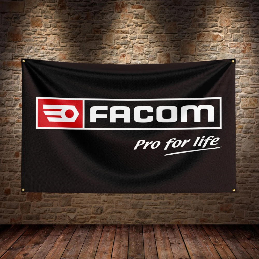 3X5Ft Facoms Flag Polyester Printed Car Banner For Decor