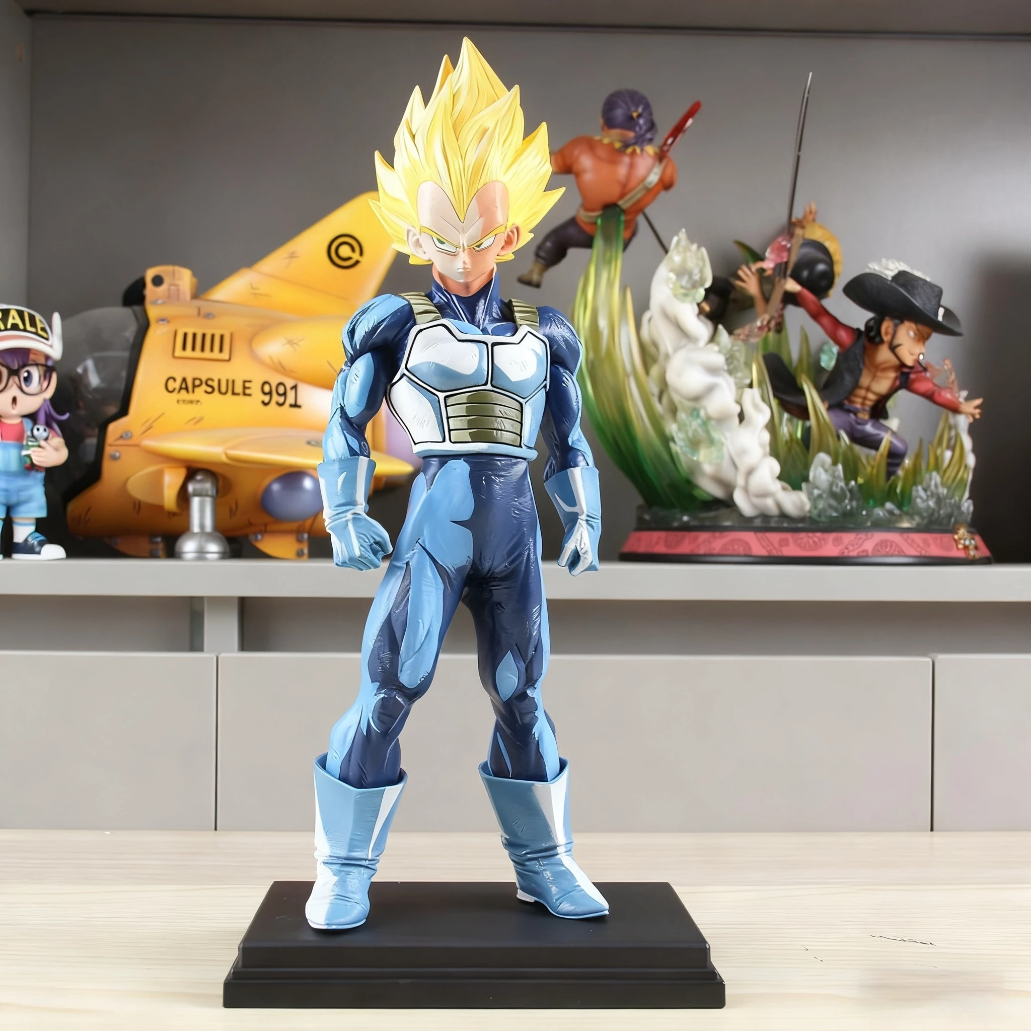 30 cm Dragon Ball Vegeta Action Figure-Comic Kleur Super Saiyan Vegeta Anime Figuur Speelgoed Anime Perifere Beeldje Gk Standbeeld