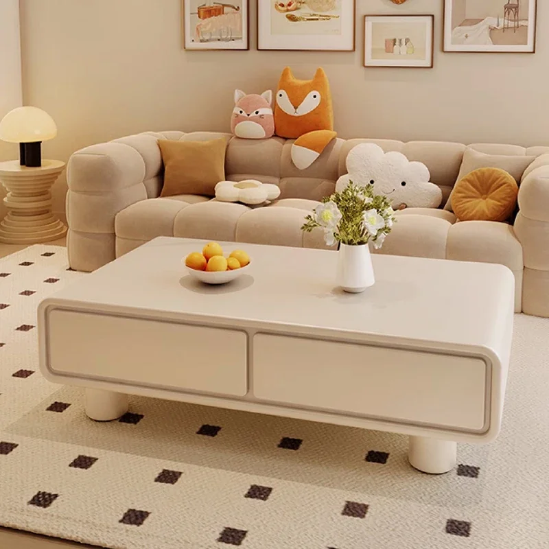 

Regale Storage Coffee Tables Luxury Space Saving Dining Premium Coffee Table Glamour Kitchen Mesa Auxiliar Trendy Furniture