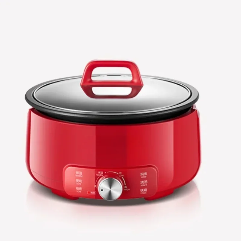 220V Multifunctional Electric Cooker Portable Electric Hot Pot Split Type Household Rice Cooker For 1-6 People