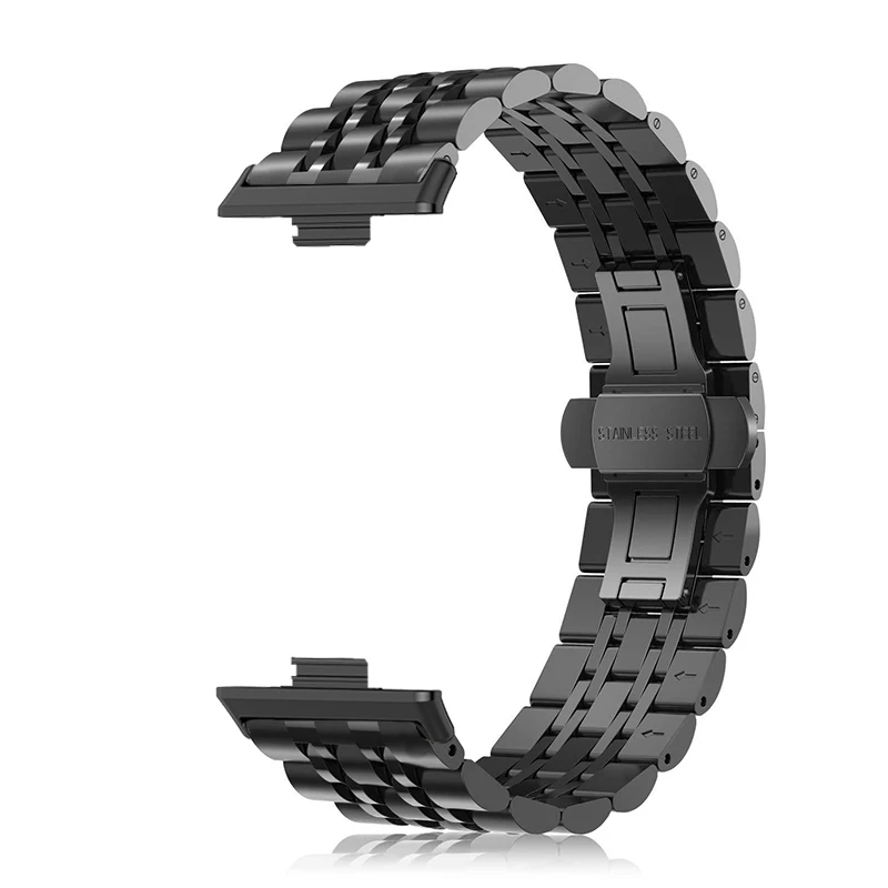 Correa de acero inoxidable para HUAWEI Watch FIT 4 /Fit 4 Pro /Fit 3 correas de reloj para Huawei Fit4 accesorios de pulsera de Metal