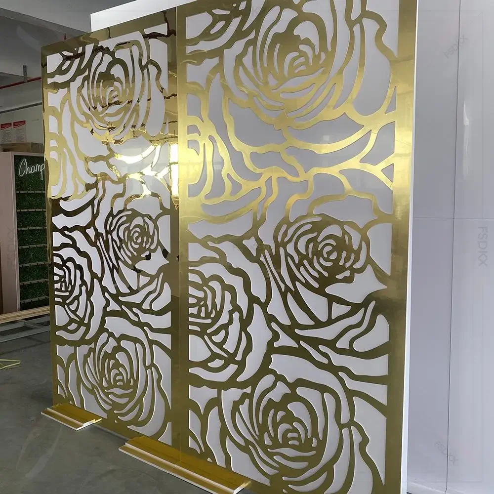Recommend Luxury Wedding Event Decorations Acrylic Foshan Wedding Backdrop Stand Wedding Prop