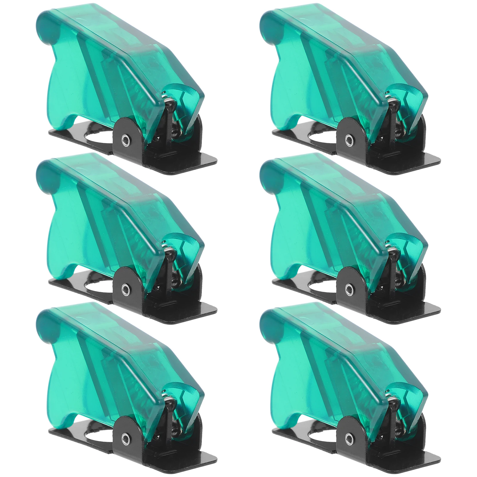 

6 Pcs Small Toggle Cap Dust-proof and Waterproof Switch Cover Mask