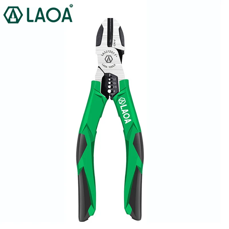 LAOA 6inch 7inch Diagonal Cutting Pliers Electrician's Wire Stripping Pliers