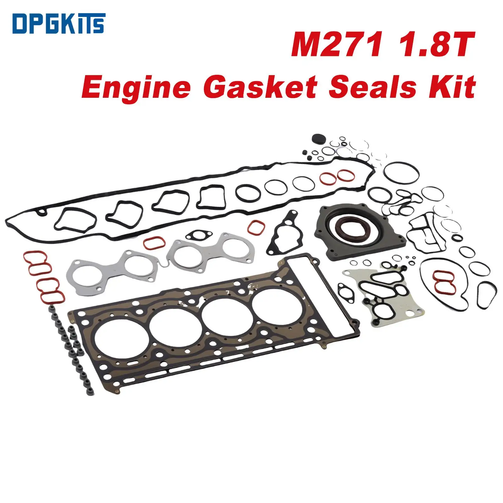 M271 1.8 Engine Overhaul Gasket Seals Kit 2711840280 2710140104 For Mercedes-Benz W204 W212 C204 S212 A207 C207 R172 SLK200 C260