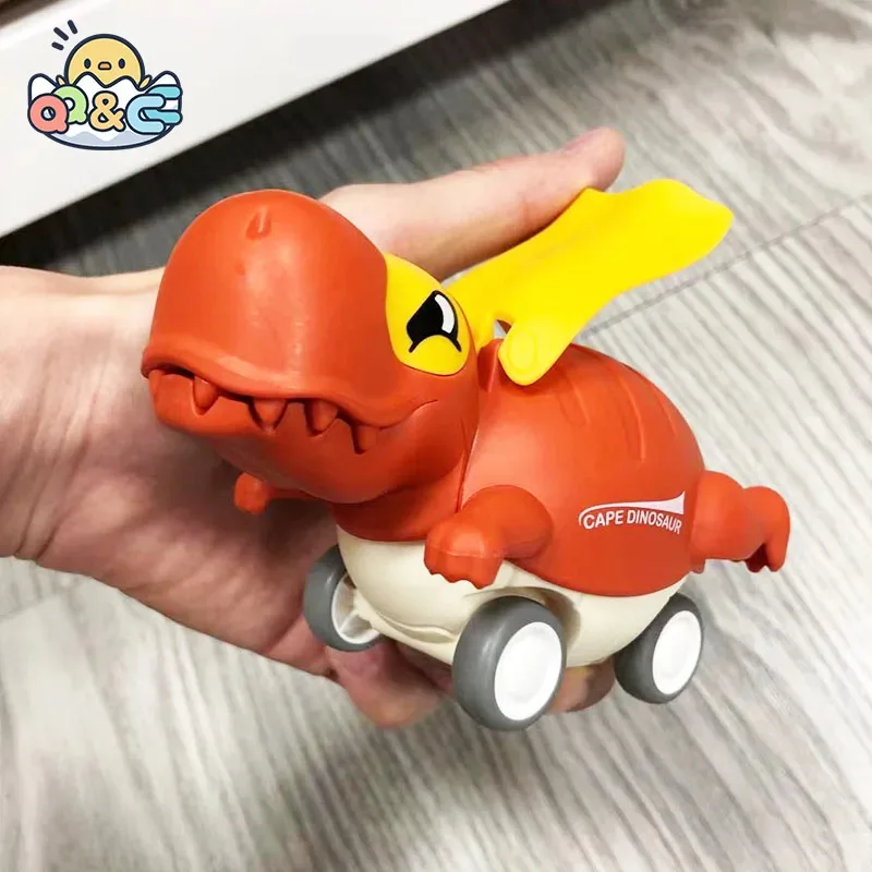 

Children's Toy Cars Pressing Sliding Cape Dinosaur Car Model Educational Toys for Kid Baby Children's Day Gifts
