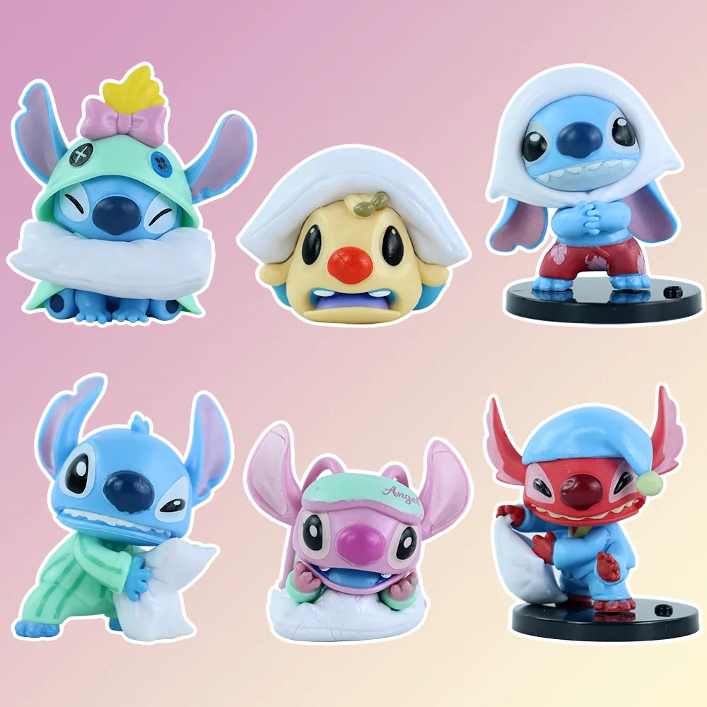 

The Stitch Pillow Fight Series Blind Box Toy Stitch Blind Boxes Dolls Figurines Trendy Toys And Cute Figurines For Gifts