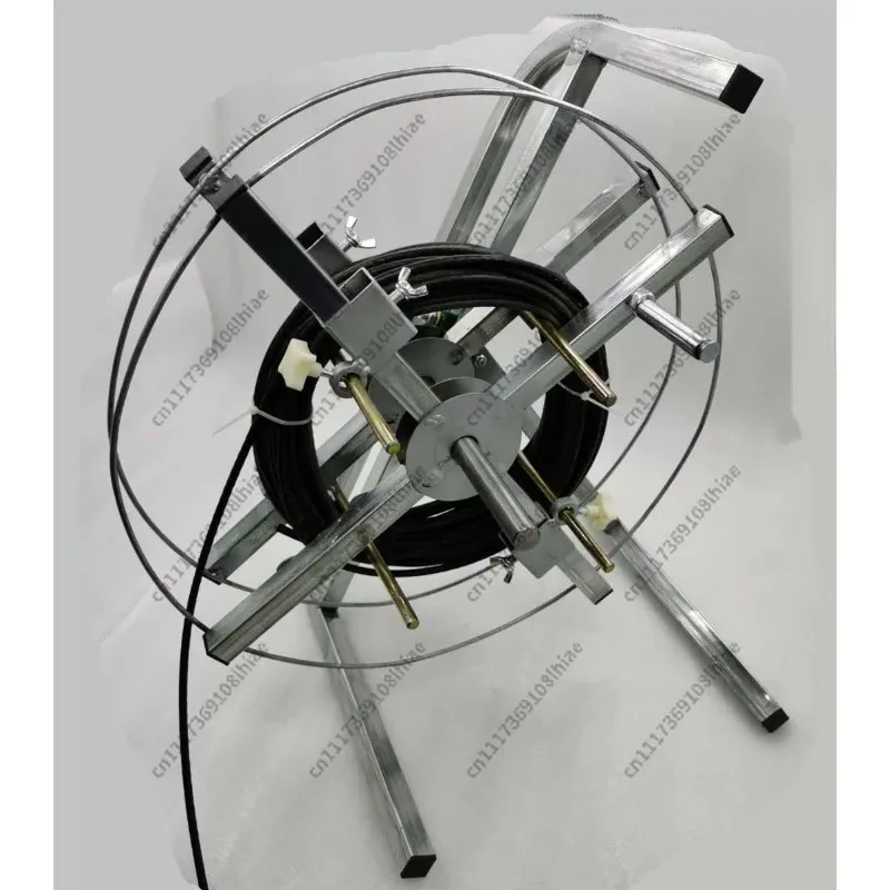 Reeling and winding machine tying and winding frame, wire laying frame, power cable reel spinning fiber optic network cable