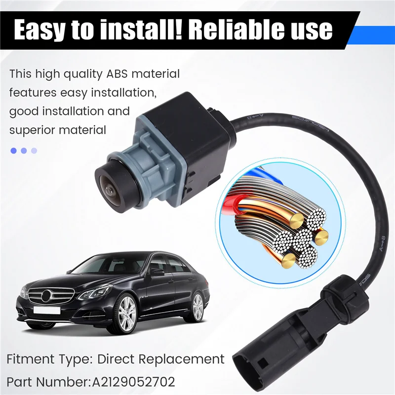 كاميرا الرؤية الخلفية للسيارة Efficientt-A2129052702 كاميرا عكسية لنظام احتياطية لسيارة Mercedes Benz E-Class W212 S212 2013-2015