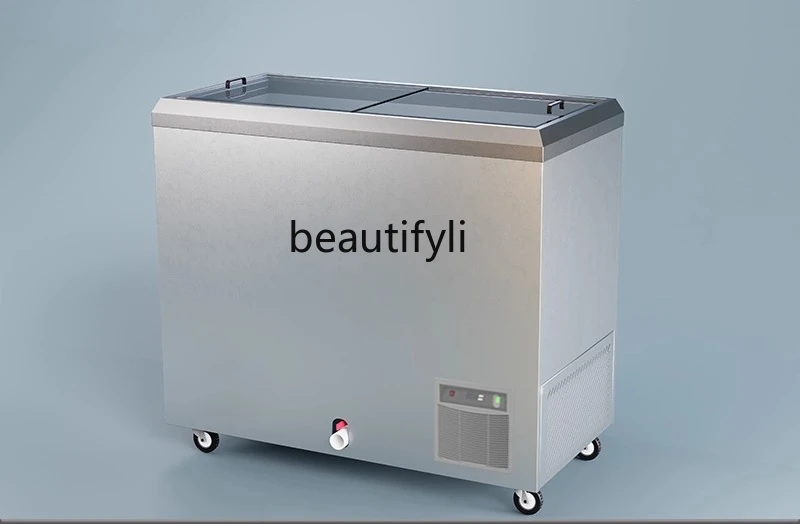 

Fish farming refrigerator, freshwater seawater filtration, circulating oxygenation freezer, refrigerated display cabinet,
