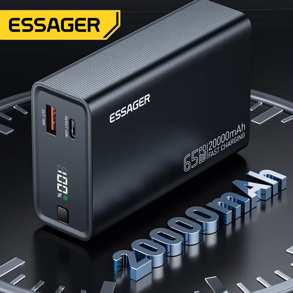 Essager Power Bank 20000mAh Portable

