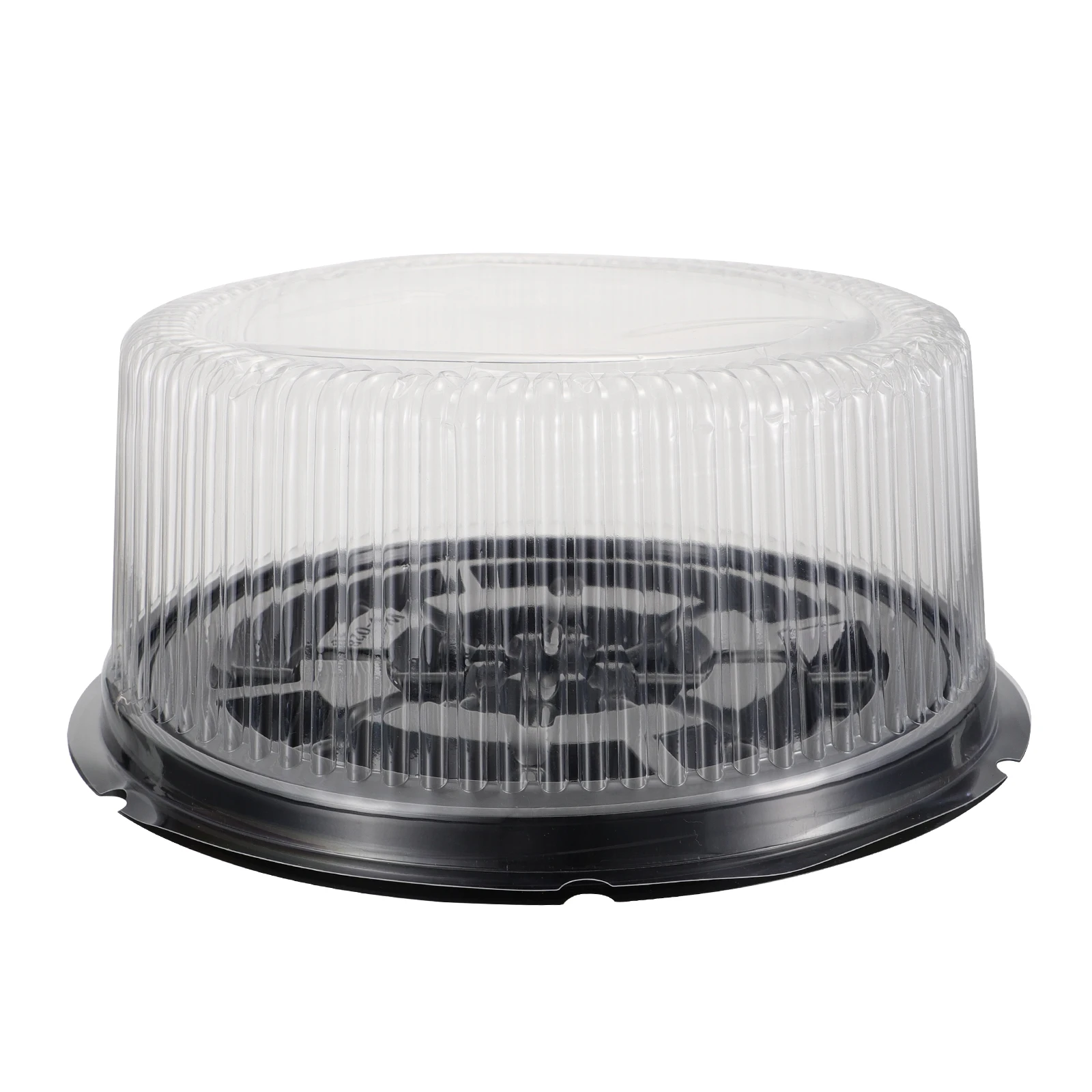 5Pcs Disposable Cake Container Clear Plastic Food Container Carriers Packaging Box with Lids Cupcake Muffin Dome Holder Cases