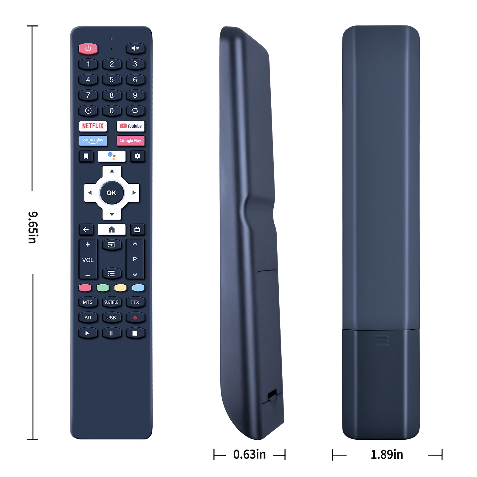 New Remote for Karbonn DYON Smart TV 42 32 40 43 AD 2 Sharp 32FG2EA BLAUPUNKT BP320HSG9700 EKO K43FSG11 K240HSG & JVC Challenger