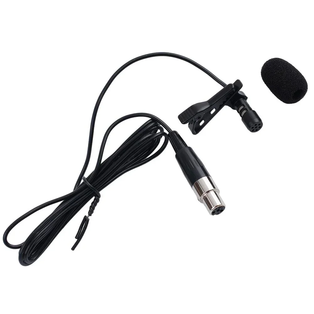 

High Quality Lapel Microphone Lavalier Ease Easy Mounting For Shure Wireless Offering Flexibility Stage Windscreens Included